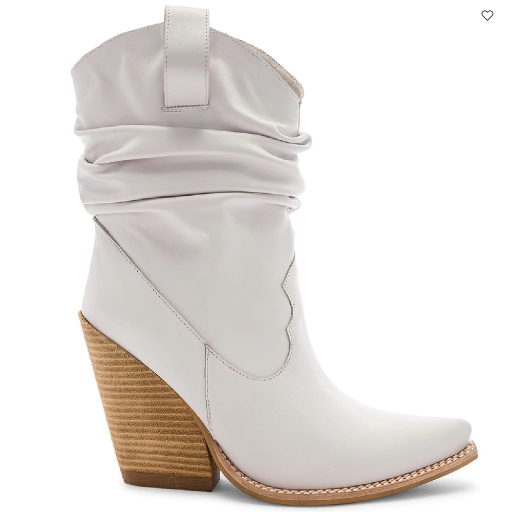 Jeffrey Campbell Volcanic Boot in White Leather